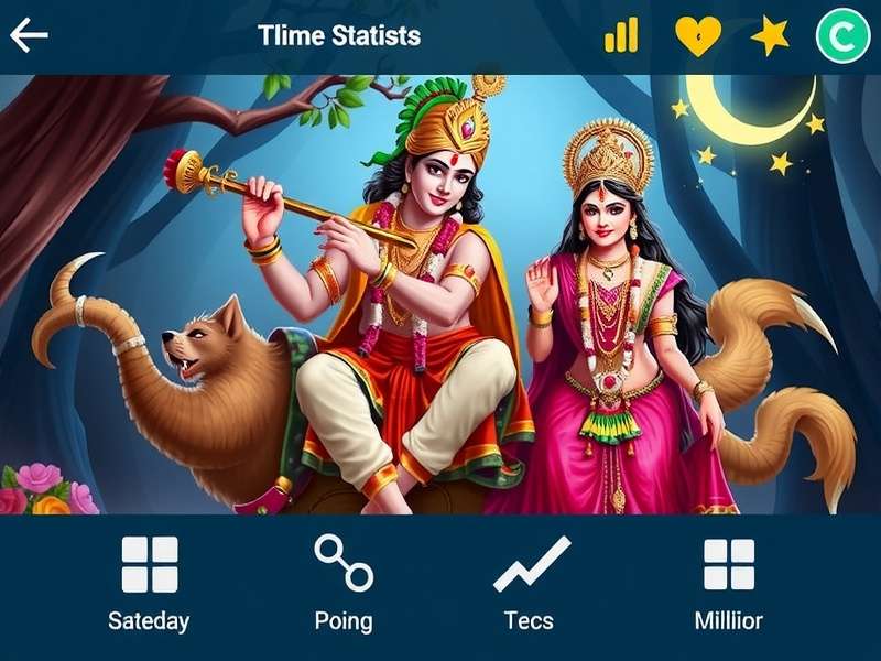 Radha Krishna Timeless Romance Download Statistics
